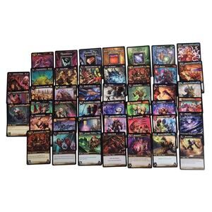 World Of Warcraft TCG Lot Of 45 Holo And Common Cards VG+/ NM 2010